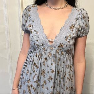 Urban Outfitters Blue Sundress. Size US 4 (SMALL)